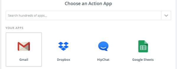 Zapier Choose An Action App
