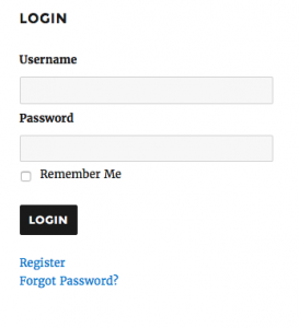 User Registration Add-On Login Widget - Gravity Forms Documentation