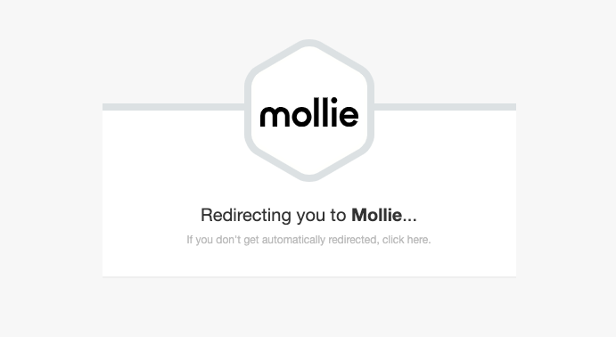 Redirecting to Mollie from the Mollie Add-on, Mollie Settings Screen