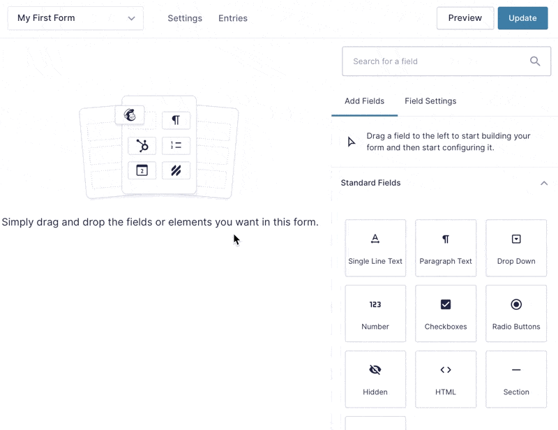 Update Form Title via Form Editor