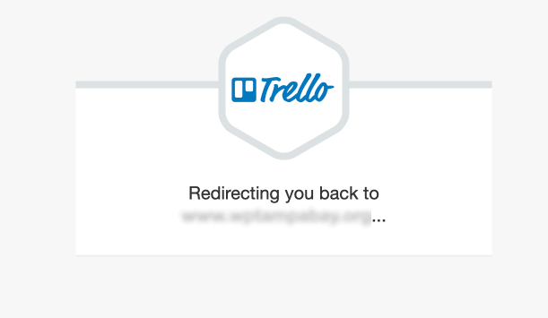 Redirecting you back to your website after authorizing Trello with Gravity Forms