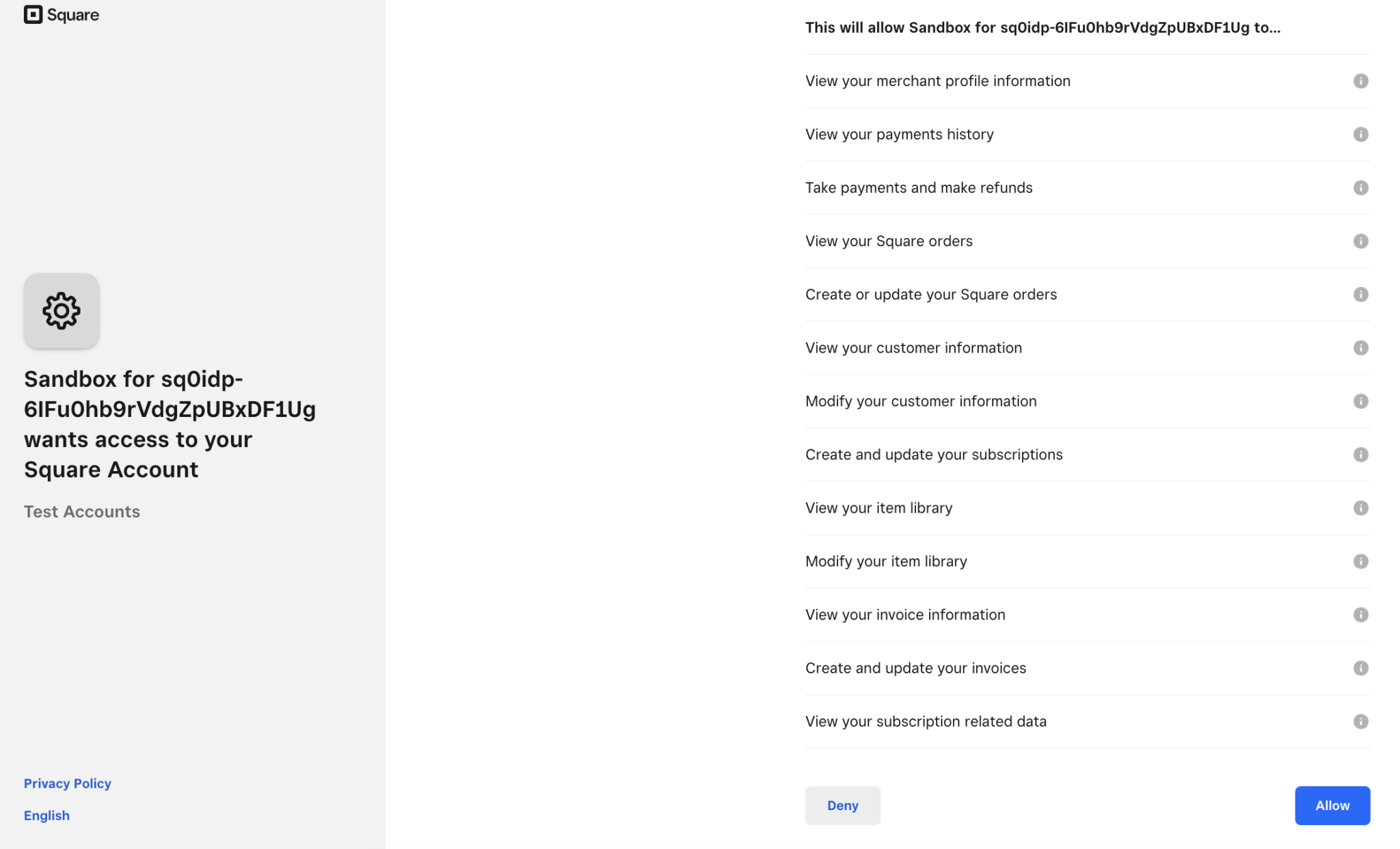 Setting Up the Square Add-On - Gravity Forms Documentation