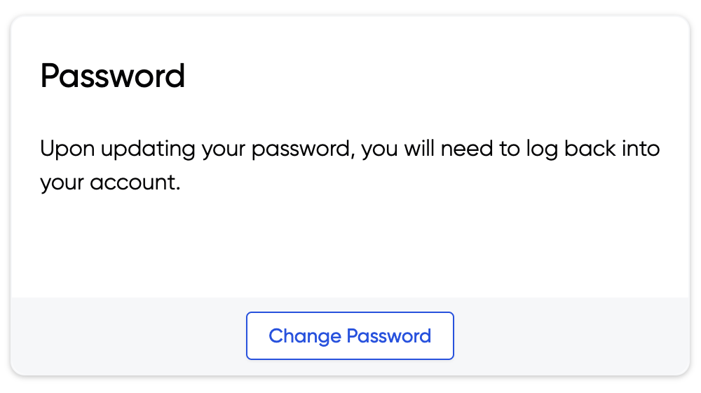 Image showing Password card