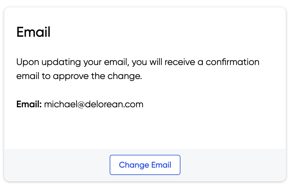 Image showing Email card