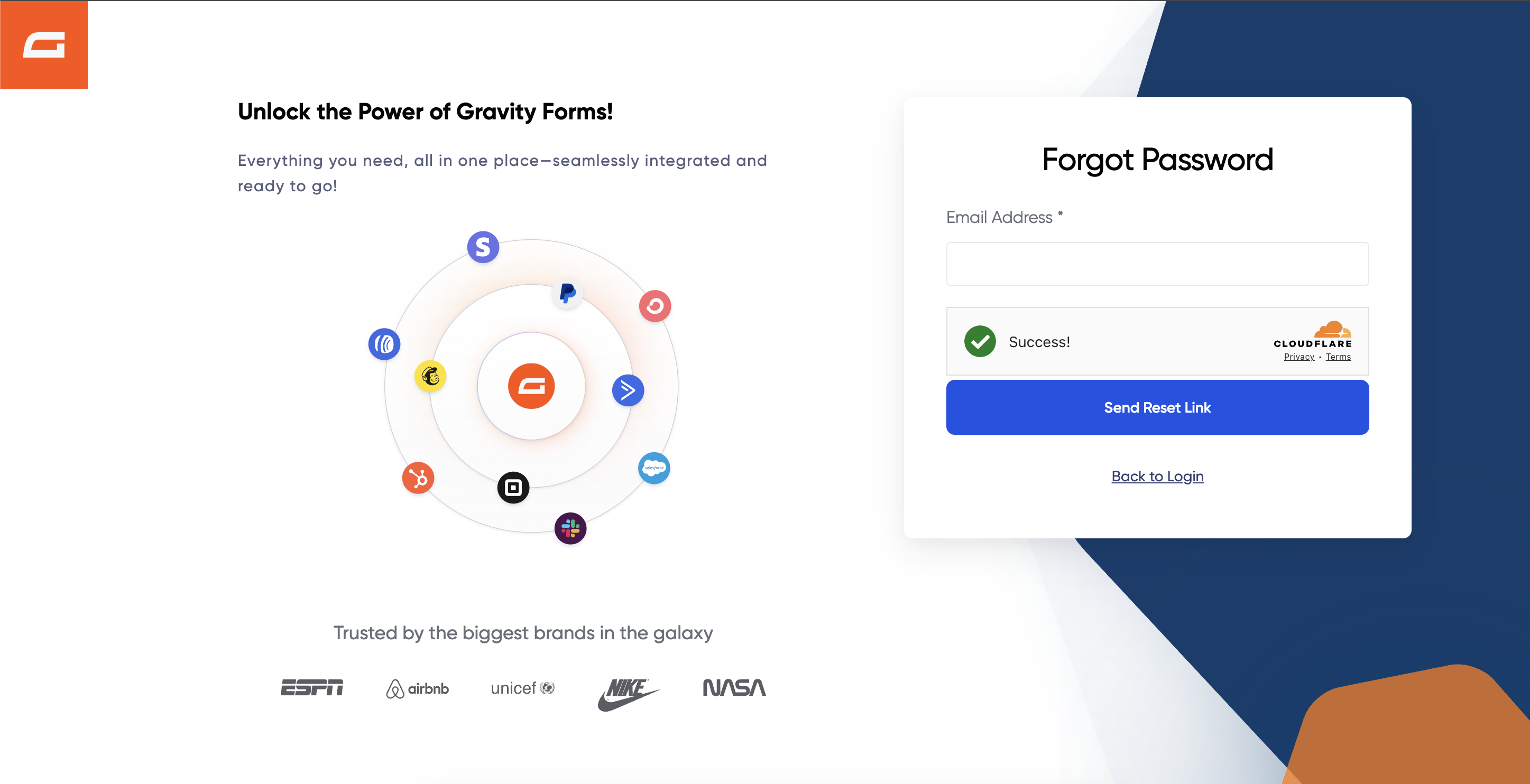 Image showing Reset Your Password screen