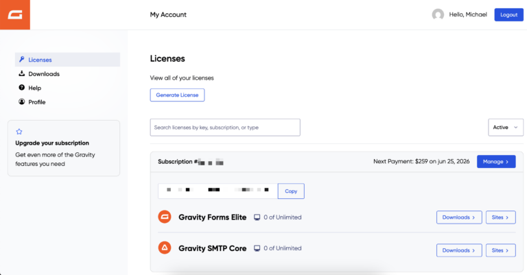 Introduction to your Gravity Account - Gravity Forms