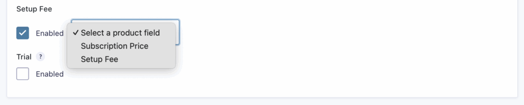 PayPal Checkout Setup Fee