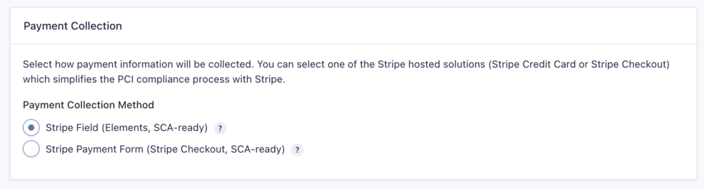 Image showing Stripe Payment Collections Methods