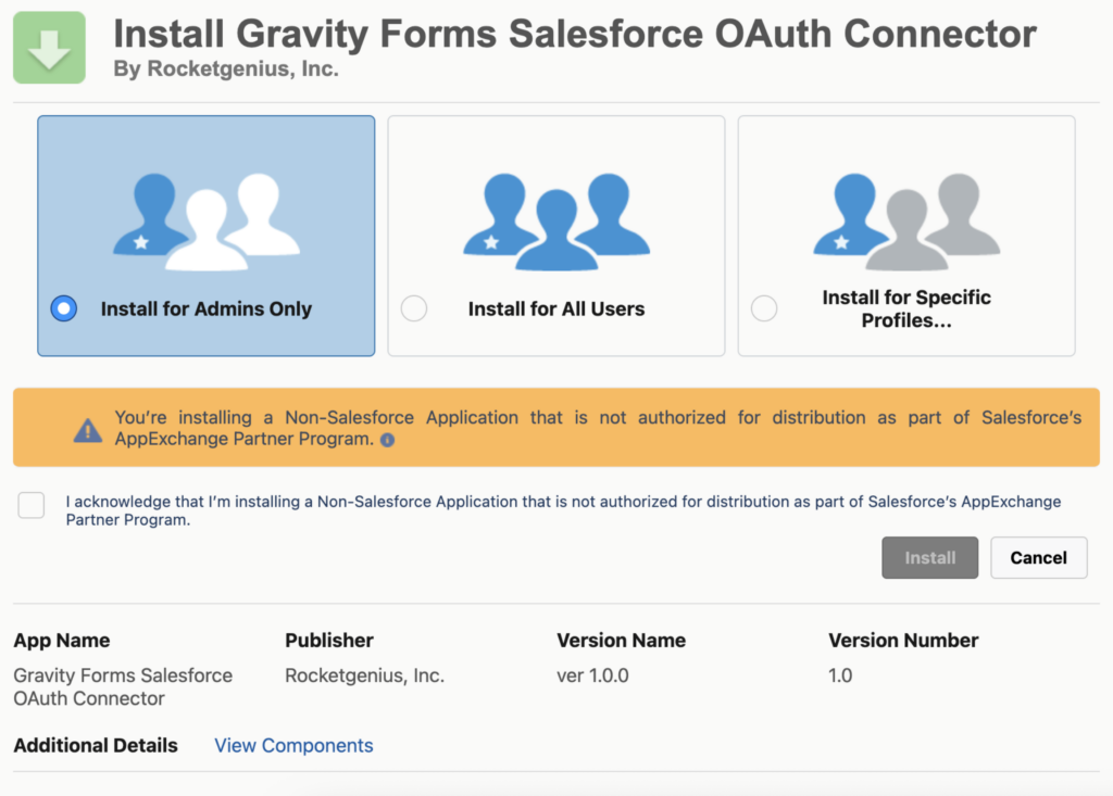 Image showing Salesforce dashboard
