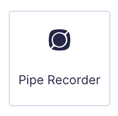 Pipe field as displayed in the Field Library
