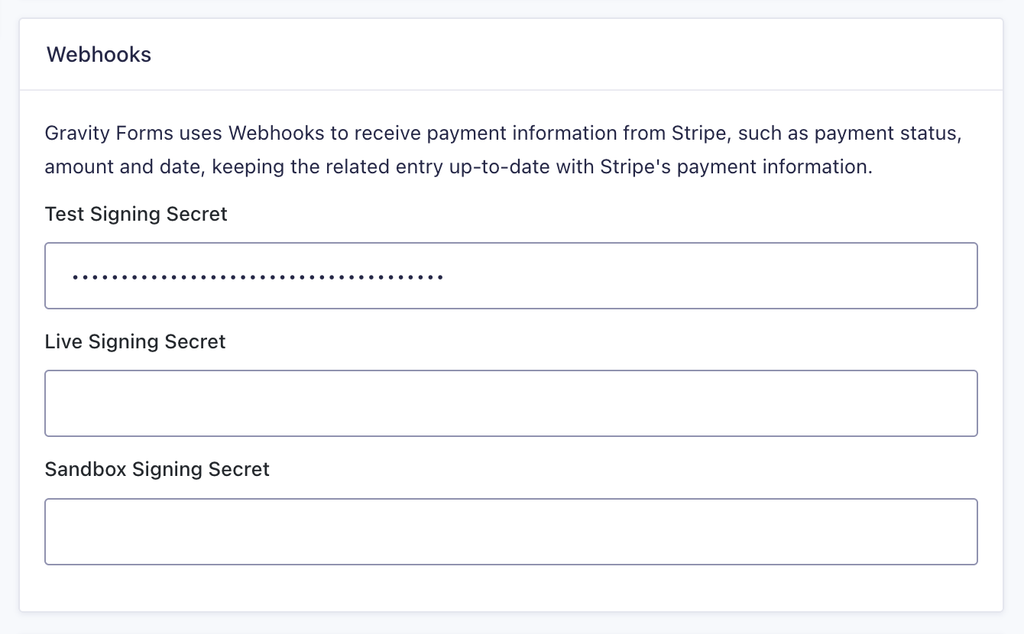 Stripe Webhooks Manual Configuration